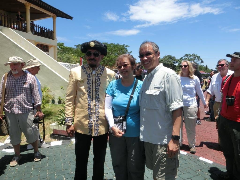 With the Sultan of Tidore